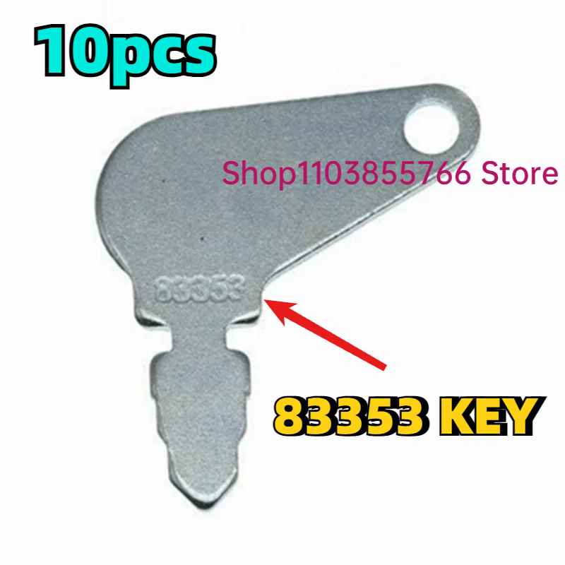Heavy Equipment In Construction - 10 Uds 83353 llaves para encendido