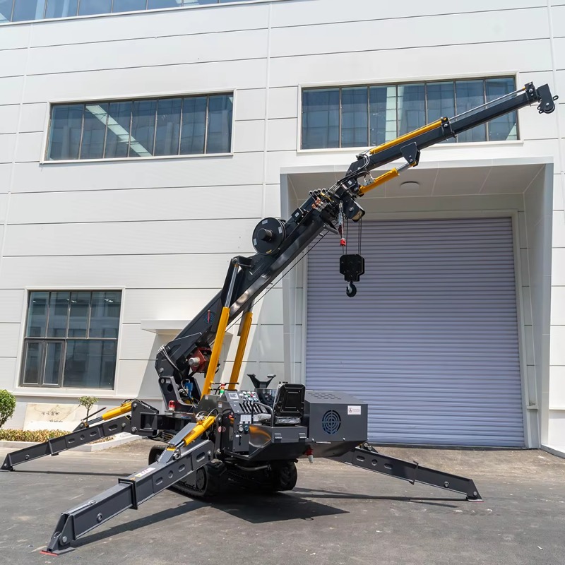Heavy Equipment Lift - Mini Grúa Araña Compacta, Máquina Hidráulica
