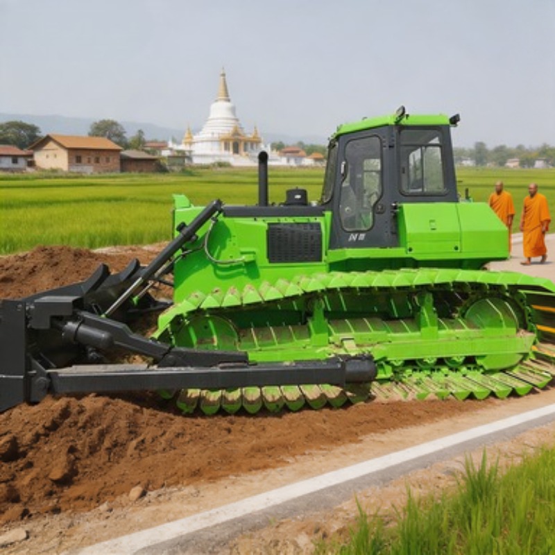 Heavy Equipment In Construction - Bulldozer de cadenas SEM818F de 180HP,