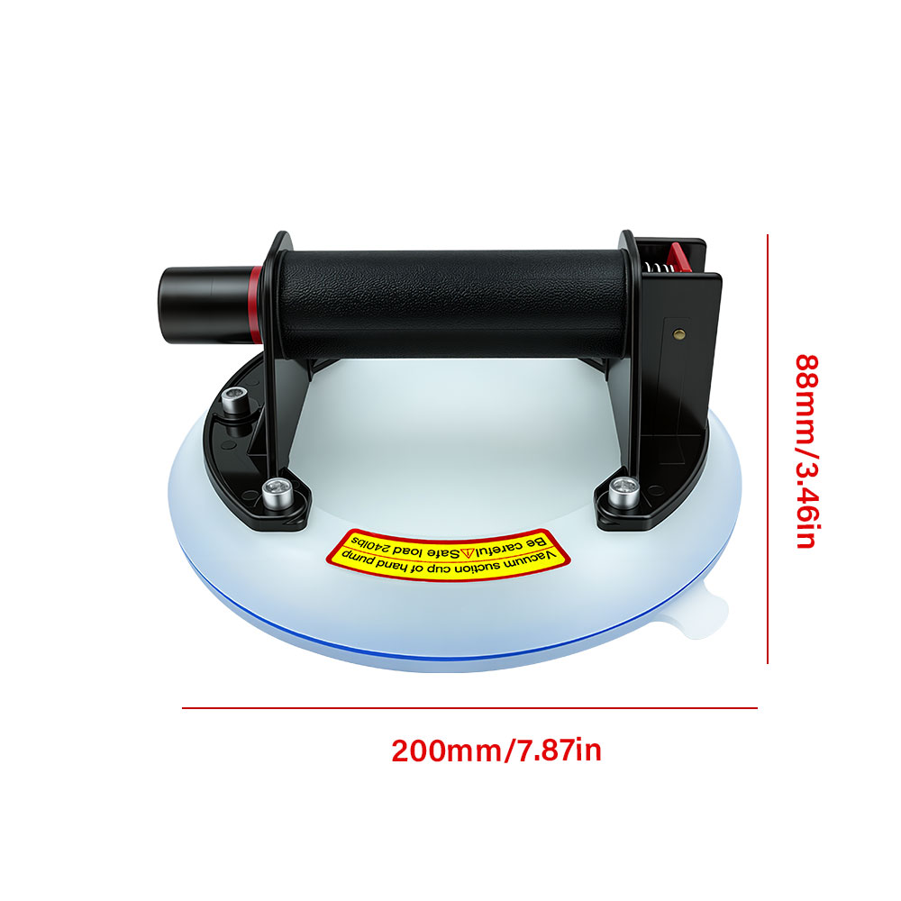 Vacuum Suction Cup Lifter - Ventosa de vacío de 8 pulgadas