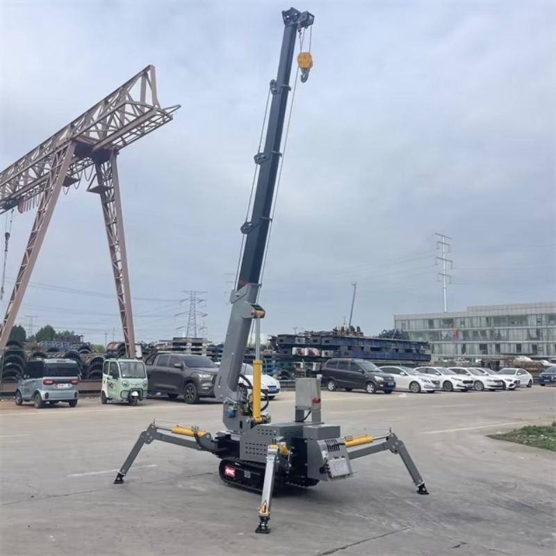 Heavy Equipment Lift - Mini Grúa Araña Compacta, Hidráulica, con