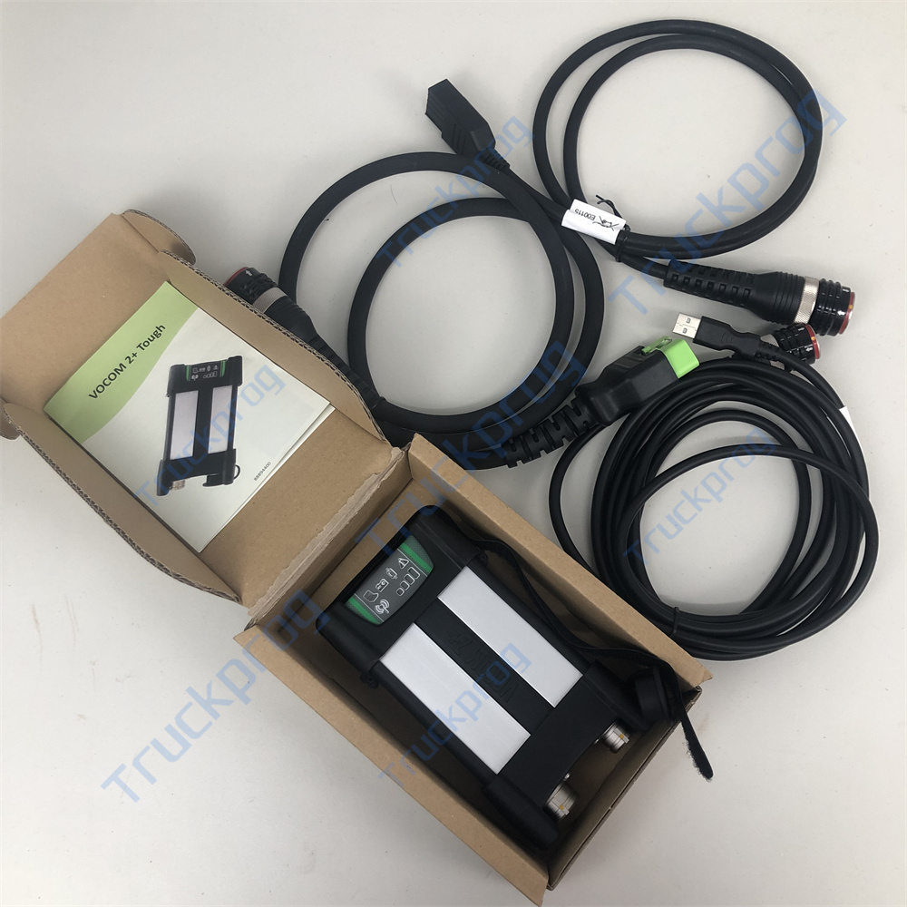 Heavy Equipment Diagnostic Tool - VOCOM 2 + adaptador genuino resistente