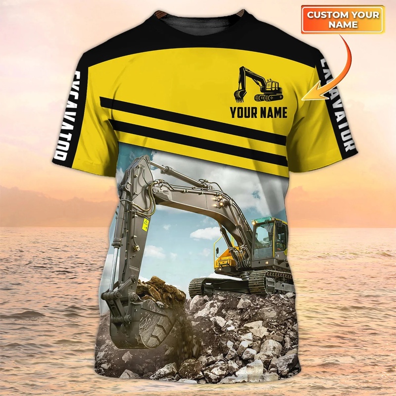 Heavy Equipment Names - Camiseta Personalizada con tu Imagen, Diseño