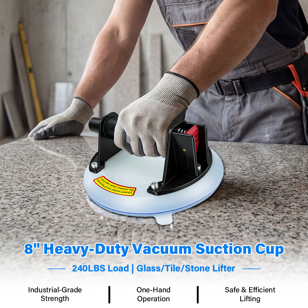 Vacuum Suction Cup Lifter - Ventosa de Vacío de 8 Pulgadas