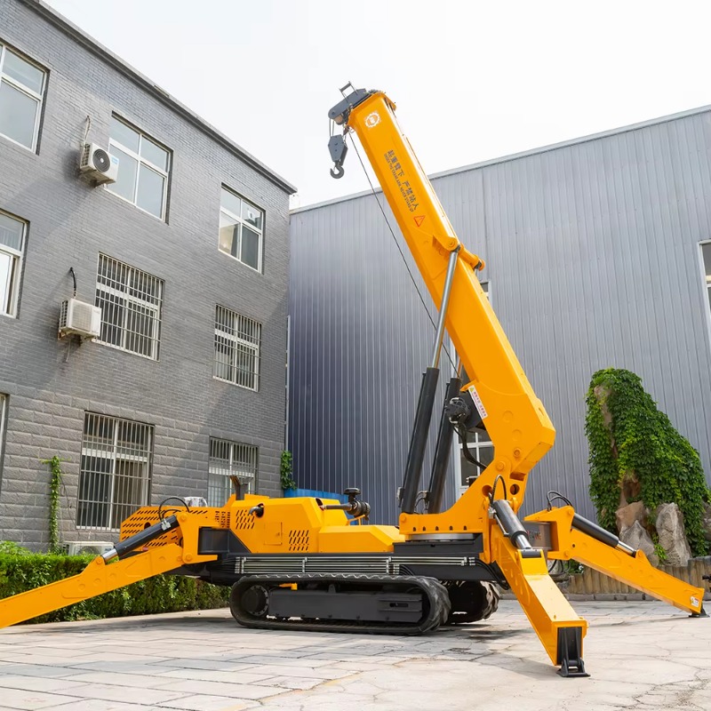 Mini Grúa Araña Compacta, Máqu - Heavy Equipment Lift reseña y precio