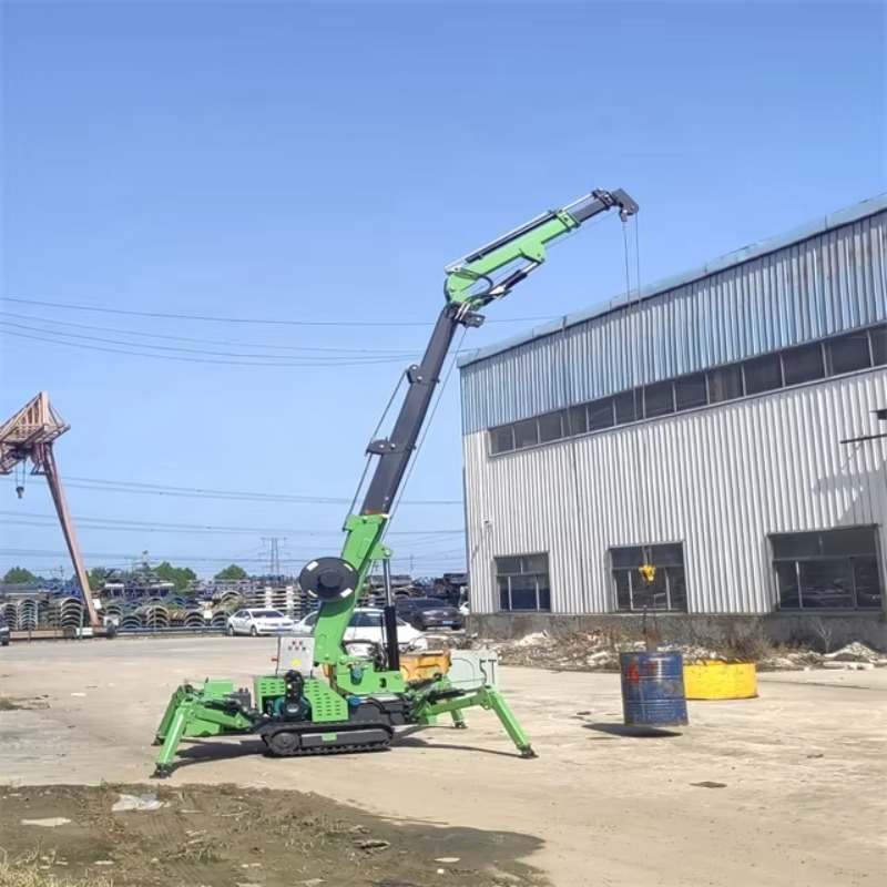 Mini Grúa Araña Compacta, Hidr - Heavy Equipment Lift reseña y precio