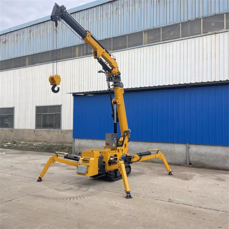 Mini Grúa Araña Compacta, Hidr - Heavy Equipment Lift reseña y precio
