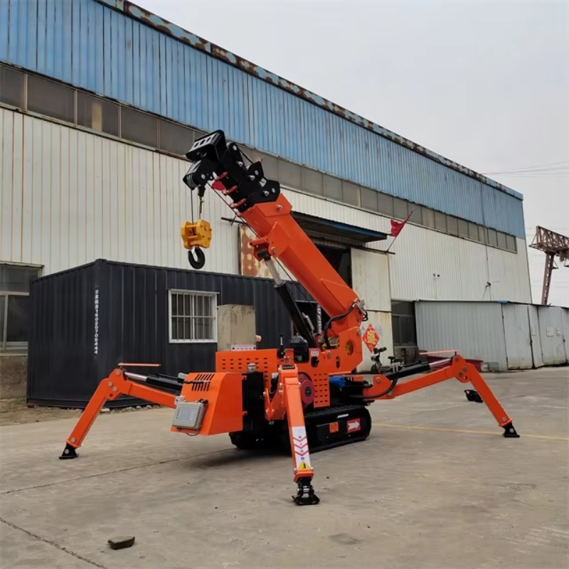 Mini Grúa Araña Compacta, Hidr - Heavy Equipment Lift reseña y precio