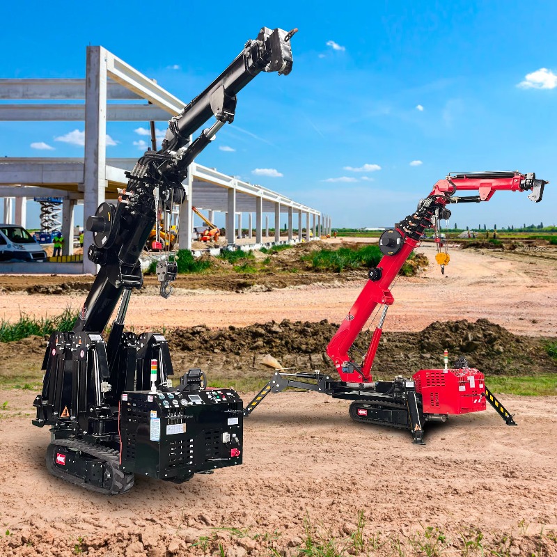 Mini Grúa Araña Compacta, Hidr - Heavy Equipment Lift reseña y precio