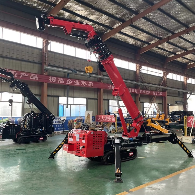 Mini Grúa Araña Compacta, Hidr - Heavy Equipment Lift reseña y precio