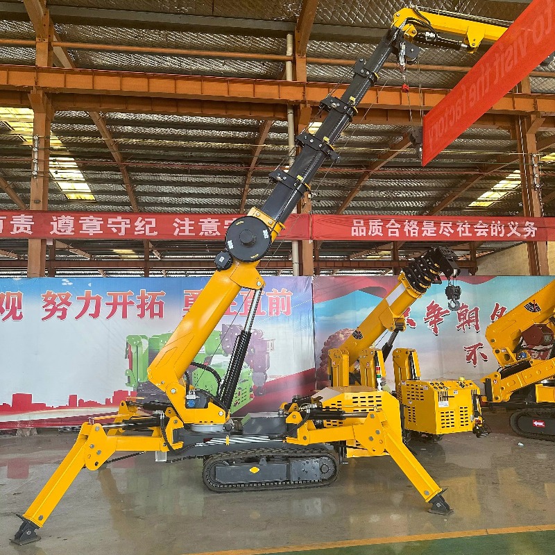 Mini Grúa Araña Compacta, Hidr - Heavy Equipment Lift reseña y precio