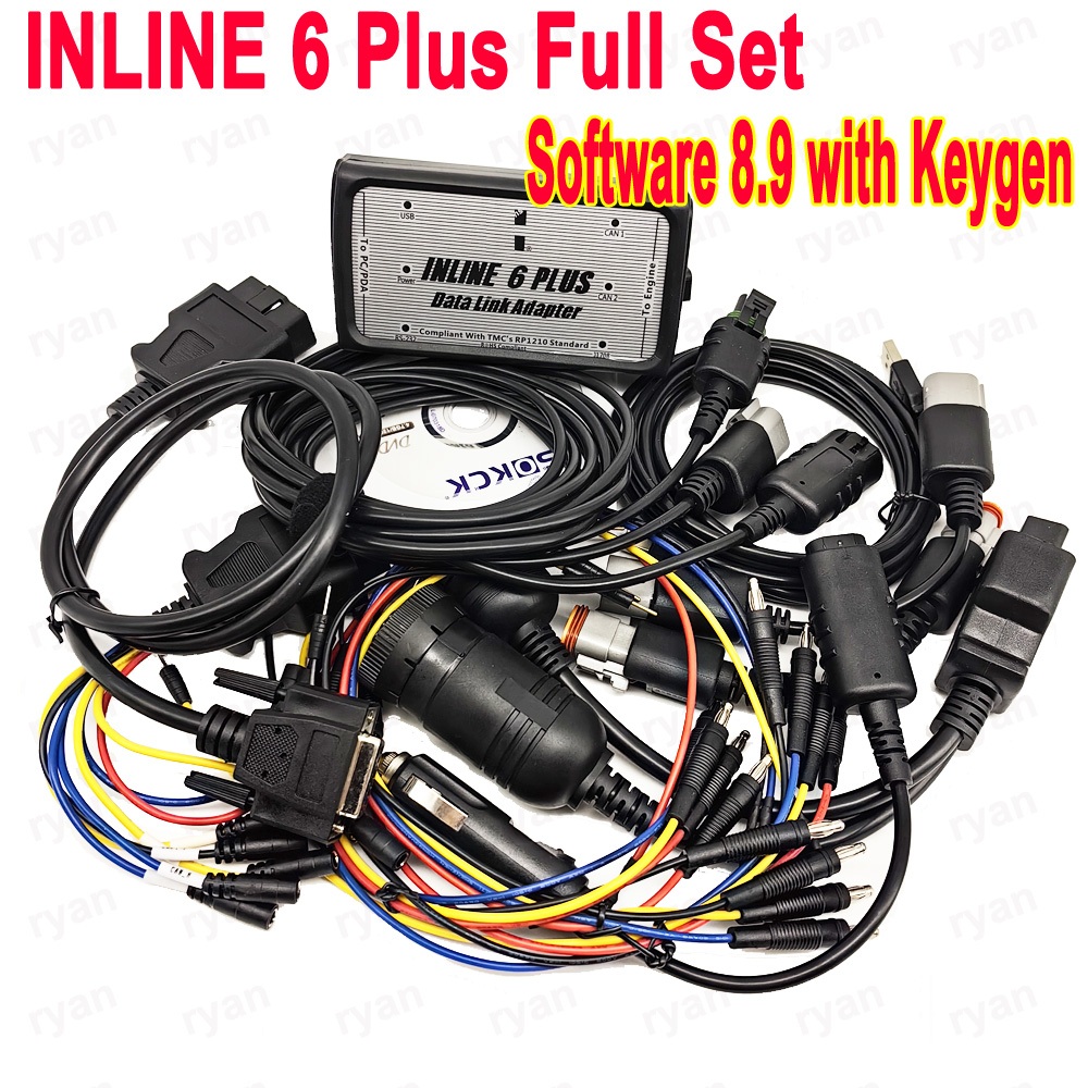 Para Cummins INLINE 6 Plus V8. - Heavy Equipment Diagnostic Tool reseña y precio